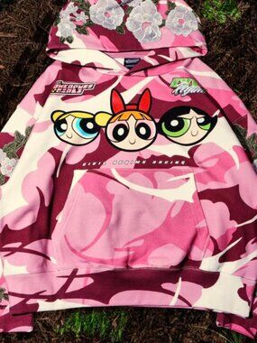 Powerpuff Girls Pink Camo Hoodie